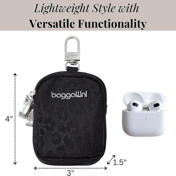 Women's Polyester Mini Pouch RFID-blocking Water-resistant Organizer - Picture 3 of 9